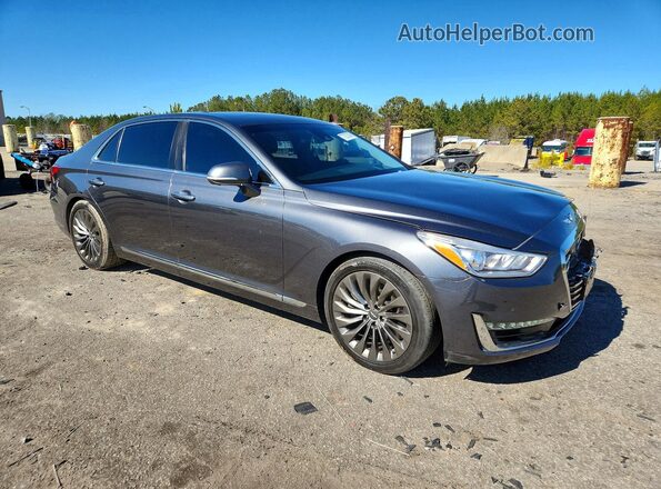 KMHG34JAXKU051274 2019 GENESIS G90 Charcoal Առջևի աջ