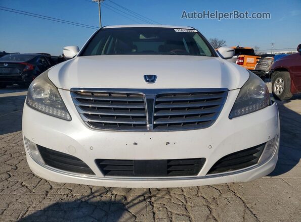 KMHGH4JH1GU102487 2016 HYUNDAI EQUUS White Դիմացի տեսք
