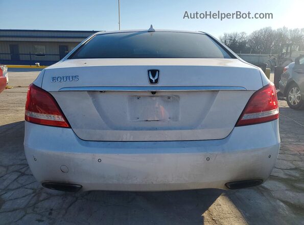 KMHGH4JH1GU102487 2016 HYUNDAI EQUUS White Հետևի տեսք