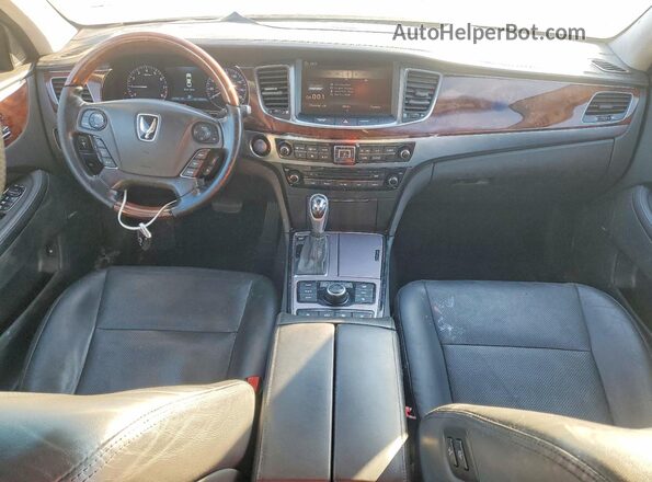 KMHGH4JH1GU102487 2016 HYUNDAI EQUUS White Առջևի վահանակի տեսք