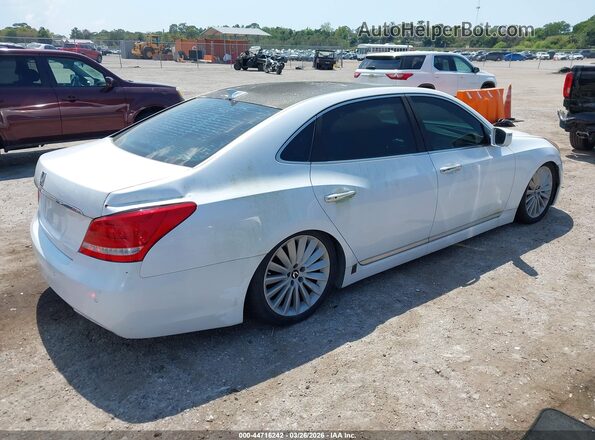 KMHGH4JH2GU103552 2016 HYUNDAI EQUUS White Հետևի աջ