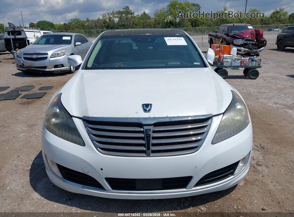 KMHGH4JH2GU103552 2016 HYUNDAI EQUUS White Սարքավորումների վահանակի տեսք