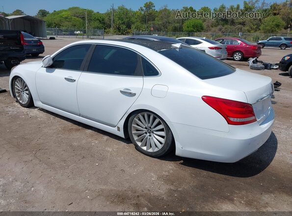 KMHGH4JH2GU103552 2016 HYUNDAI EQUUS White Հետևի ձախ