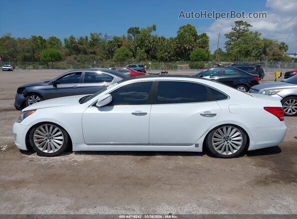 KMHGH4JH2GU103552 2016 HYUNDAI EQUUS White Սալոնի 360 աստիճան տեսք