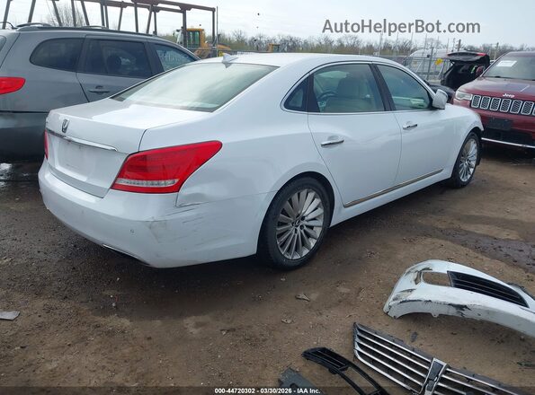 KMHGH4JH8GU106357 2016 HYUNDAI EQUUS White 