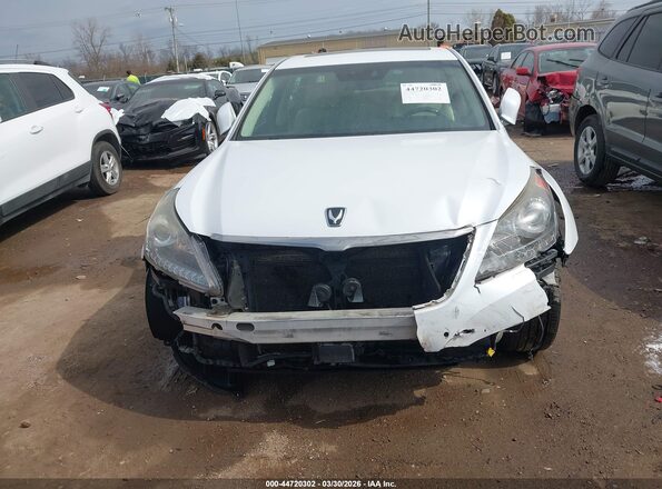 KMHGH4JH8GU106357 2016 HYUNDAI EQUUS White 
