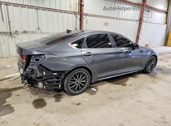 KMHGN4JB2KU296279 2019 GENESIS G80 Gray Tył prawy
