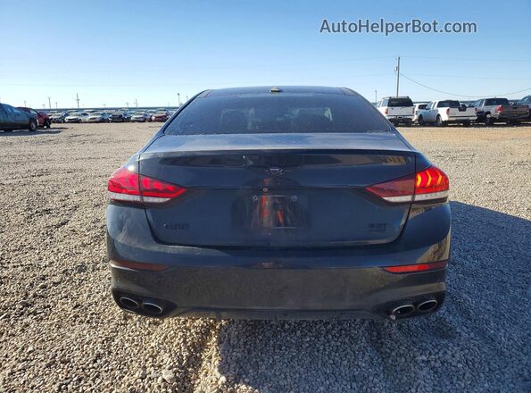 KMHGN4JB5JU255983 2018 GENESIS G80 Black 