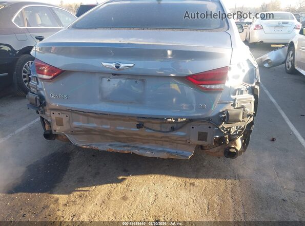 KMHGN4JE2GU106465 2016 HYUNDAI GENESIS Blue Դիմացի տեսք