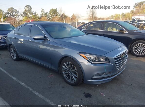 KMHGN4JE2GU106465 2016 HYUNDAI GENESIS Blue Սալոնի 360 աստիճան տեսք