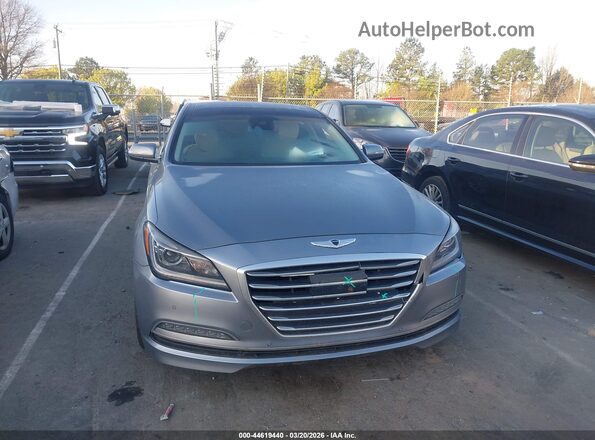 KMHGN4JE2GU106465 2016 HYUNDAI GENESIS Blue Սալոնի հետևի տեսք