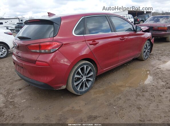 KMHH35LE1JU058056 2018 HYUNDAI ELANTRA GT Maroon Tył prawy