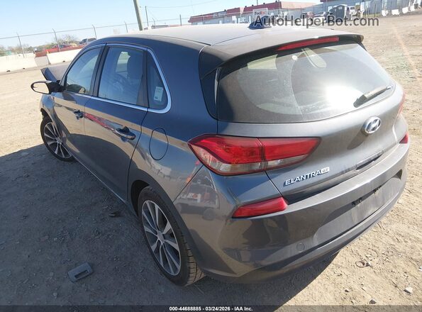 KMHH35LE1KU114076 2019 HYUNDAI ELANTRA GT Silver უკანა მარცხენა