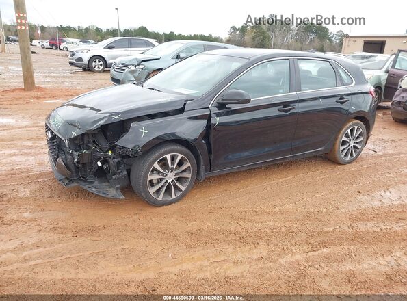 KMHH35LE1LU137679 2020 HYUNDAI ELANTRA GT Черный Передняя левая четверть
