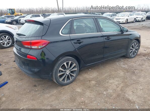 KMHH35LE2JU016382 2018 HYUNDAI ELANTRA GT Черный Задняя правая четверть