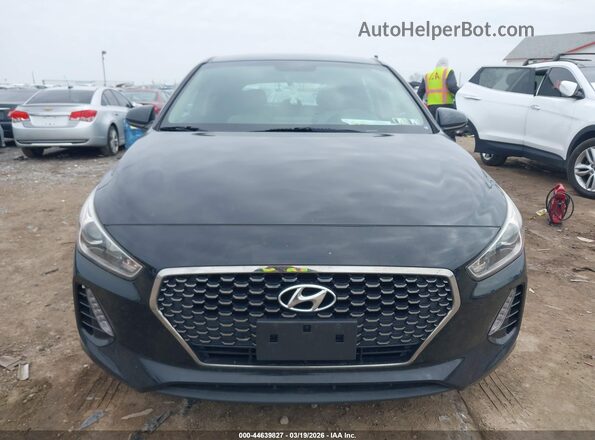 KMHH35LE2JU016382 2018 HYUNDAI ELANTRA GT Черный Вид щитка приборов