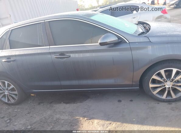 KMHH35LE3KU098043 2019 HYUNDAI ELANTRA GT Серый Вид задней части салона