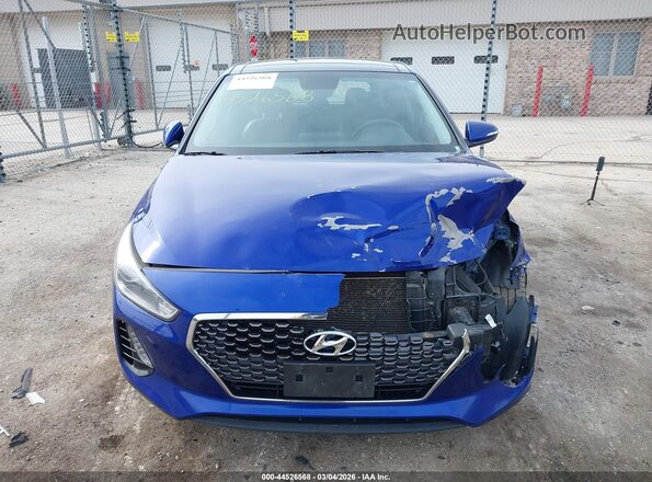 KMHH35LE3LU123864 2020 HYUNDAI ELANTRA GT Blue Rear interior view