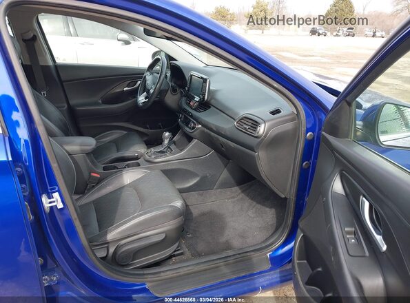KMHH35LE3LU123864 2020 HYUNDAI ELANTRA GT Blue Front interior view