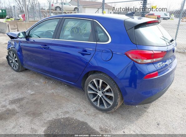KMHH35LE3LU123864 2020 HYUNDAI ELANTRA GT Blue Rear left