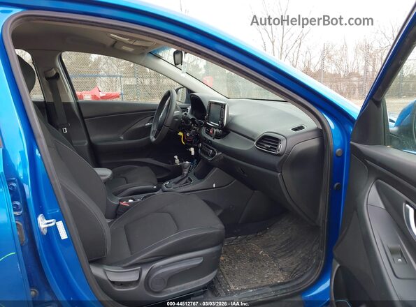KMHH35LE4JU067463 2018 HYUNDAI ELANTRA GT Blue Սալոնի դիմացի տեսք