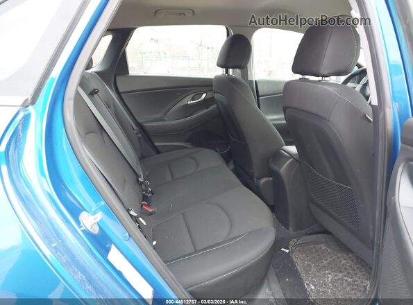 KMHH35LE4JU067463 2018 HYUNDAI ELANTRA GT Blue VIN կոդի պիտակի տեսք