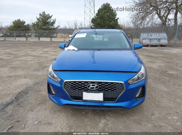 KMHH35LE4JU067463 2018 HYUNDAI ELANTRA GT Blue Սարքավորումների վահանակի տեսք