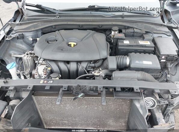 KMHH35LE5JU009734 2018 HYUNDAI ELANTRA GT Gray Widok z tyłu