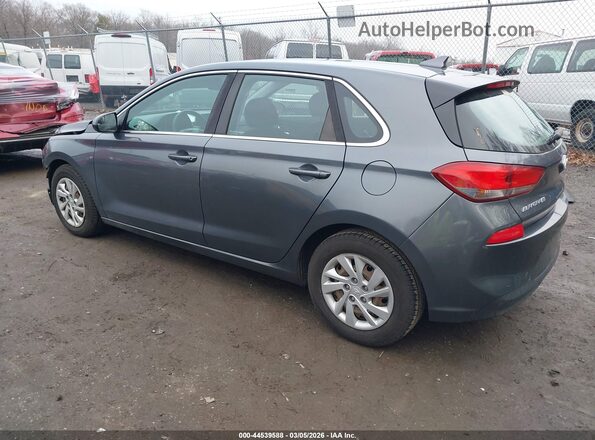 KMHH35LE5JU009734 2018 HYUNDAI ELANTRA GT Gray Tył lewy