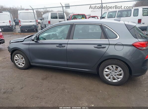 KMHH35LE5JU009734 2018 HYUNDAI ELANTRA GT Gray Widok wnętrza 360 stopni