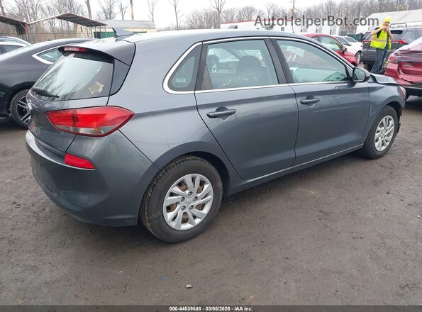 KMHH35LE5JU009734 2018 HYUNDAI ELANTRA GT Gray Tył prawy