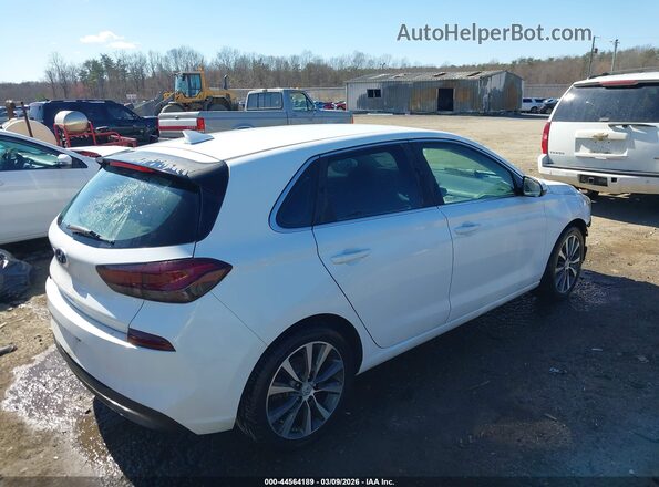 KMHH35LE6KU114672 2019 HYUNDAI ELANTRA GT White Задня права чверть