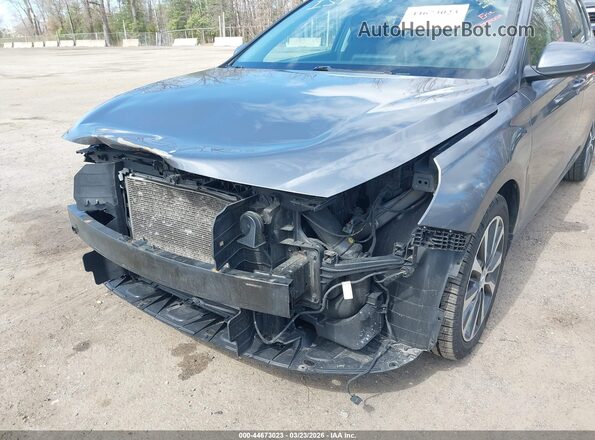 KMHH35LE9KU106792 2019 HYUNDAI ELANTRA GT Gray Widok z przodu