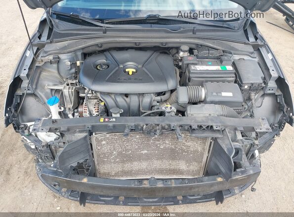 KMHH35LE9KU106792 2019 HYUNDAI ELANTRA GT Gray Widok z tyłu