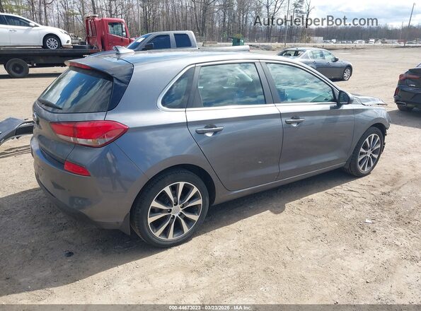 KMHH35LE9KU106792 2019 HYUNDAI ELANTRA GT Gray Tył prawy