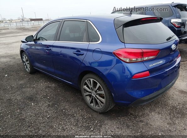 KMHH35LE9LU137493 2020 HYUNDAI ELANTRA GT Blue Rear left
