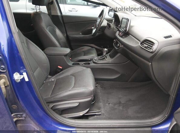 KMHH35LE9LU137493 2020 HYUNDAI ELANTRA GT Blue Front interior view