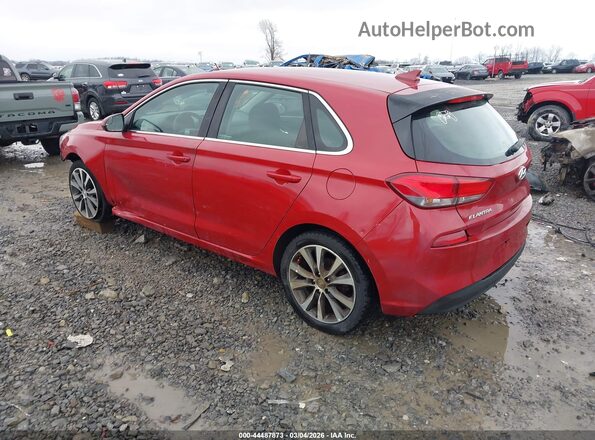 KMHH35LEXKU098184 2019 HYUNDAI ELANTRA GT Red Задня ліва чверть