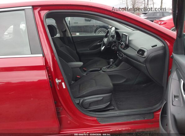 KMHH35LEXKU098184 2019 HYUNDAI ELANTRA GT Red Вид салону спереду