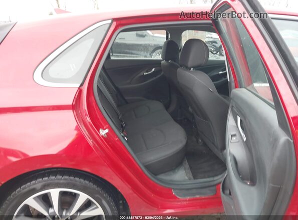 KMHH35LEXKU098184 2019 HYUNDAI ELANTRA GT Red Вид наклейки з VIN-кодом