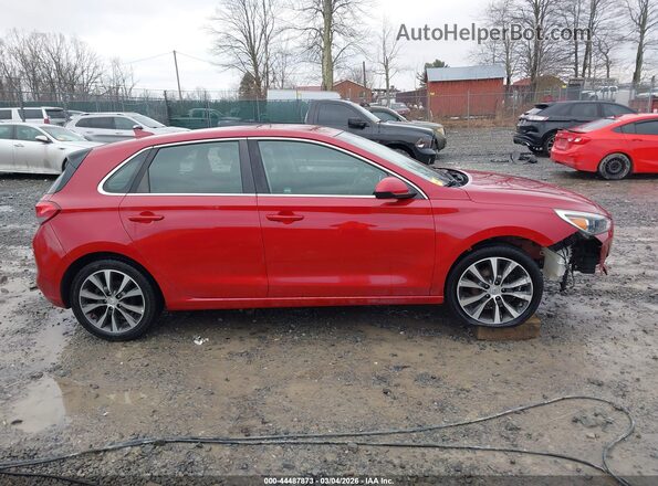KMHH35LEXKU098184 2019 HYUNDAI ELANTRA GT Red Панорамний вид салону 360°