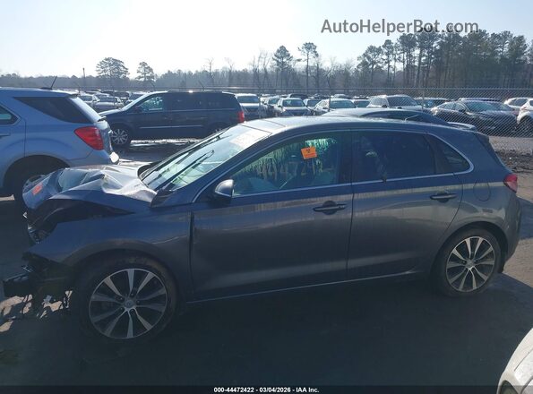 KMHH35LEXKU117686 2019 HYUNDAI ELANTRA GT Gray Rear interior view