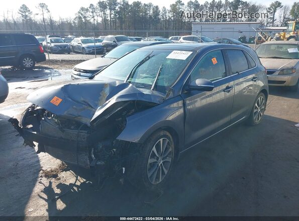 KMHH35LEXKU117686 2019 HYUNDAI ELANTRA GT Gray Front left