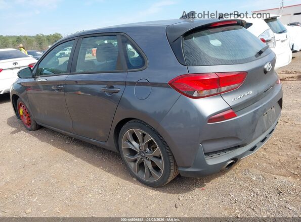 KMHH55LC8KU109028 2019 HYUNDAI ELANTRA GT Gray Задня ліва чверть