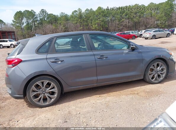 KMHH55LC8KU109028 2019 HYUNDAI ELANTRA GT Gray Вид задньої частини салону