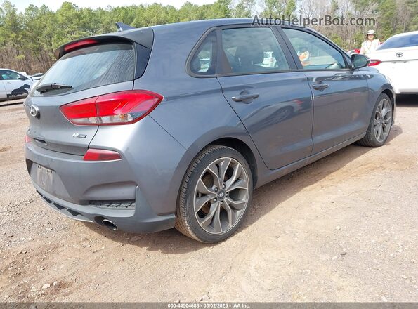 KMHH55LC8KU109028 2019 HYUNDAI ELANTRA GT Gray Задня права чверть