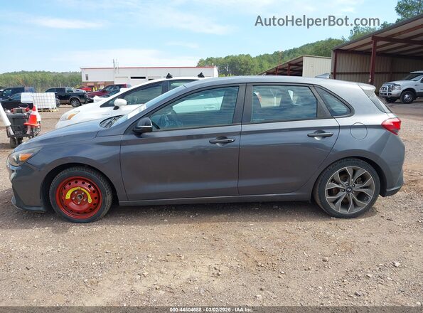 KMHH55LC8KU109028 2019 HYUNDAI ELANTRA GT Gray Панорамний вид салону 360°
