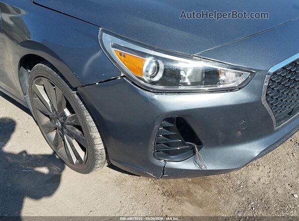 KMHH55LC9JU038355 2018 HYUNDAI ELANTRA GT Gray 