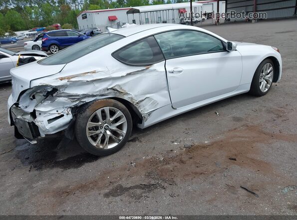 KMHHT6KJ7GU134795 2016 HYUNDAI GENESIS White Задня права чверть
