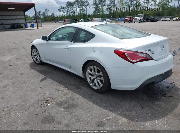 KMHHT6KJ7GU134795 2016 HYUNDAI GENESIS White Задня ліва чверть